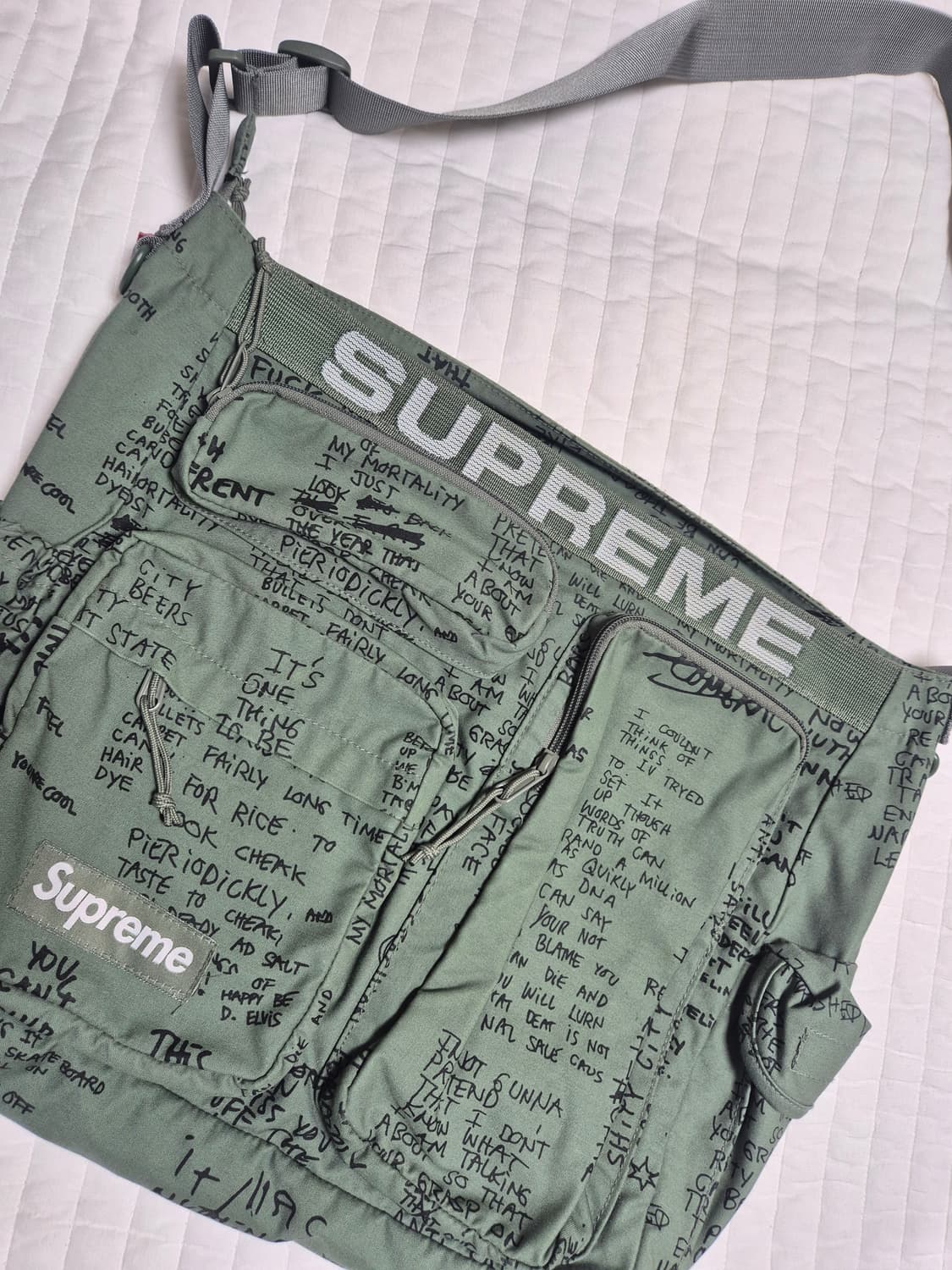 슈프림 필드 메신저 백 올리브 곤즈 상품이미지2