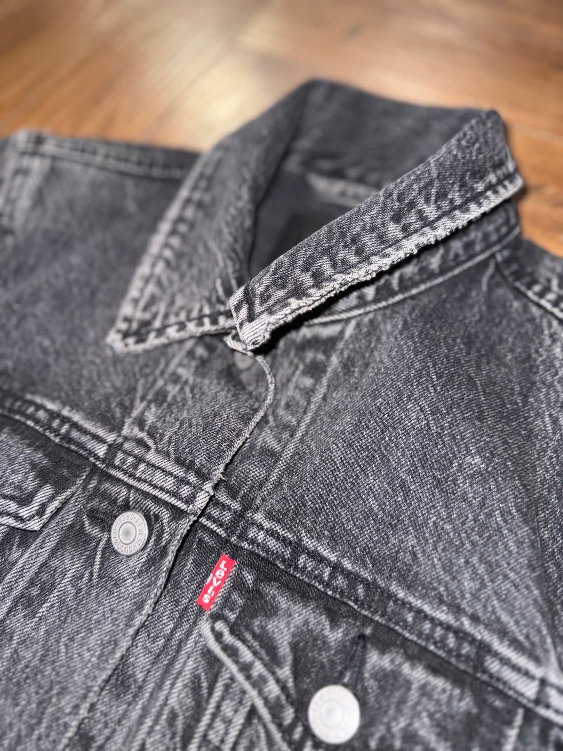 리바이스 블랙데님자켓  상품이미지8