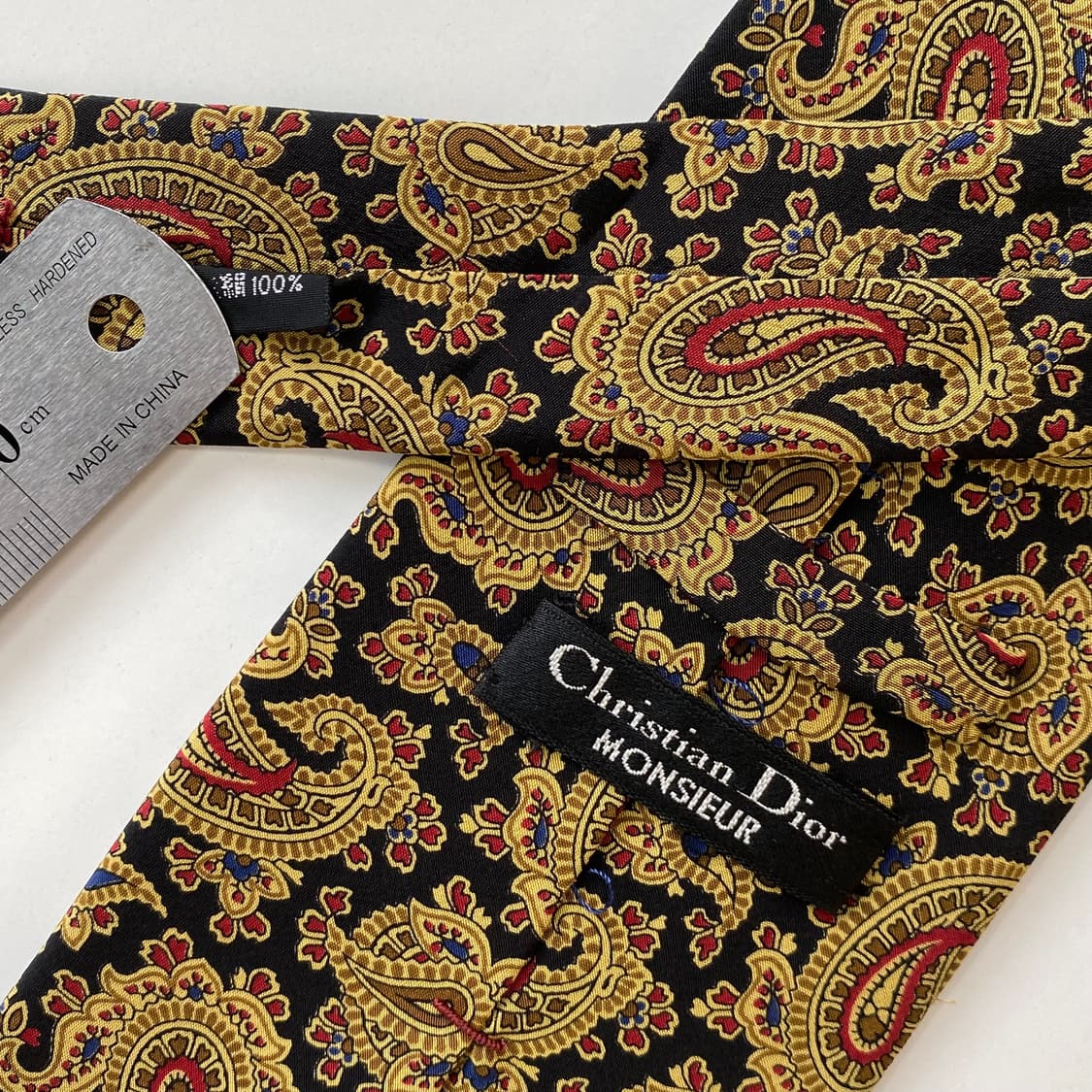 크리스찬 디올(Dior) 페이즐리 넥타이 정품 명품 상품이미지6