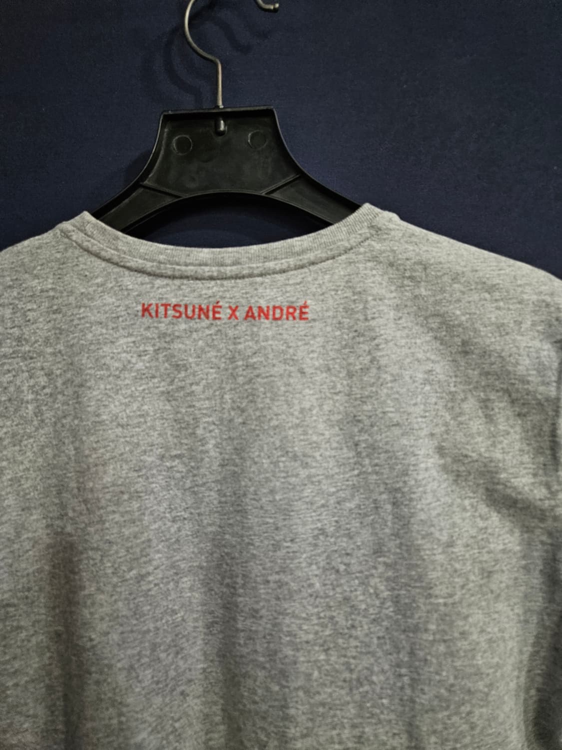 메종키츠네 프린팅 그레이 남성 90~95 반팔티  상품이미지7