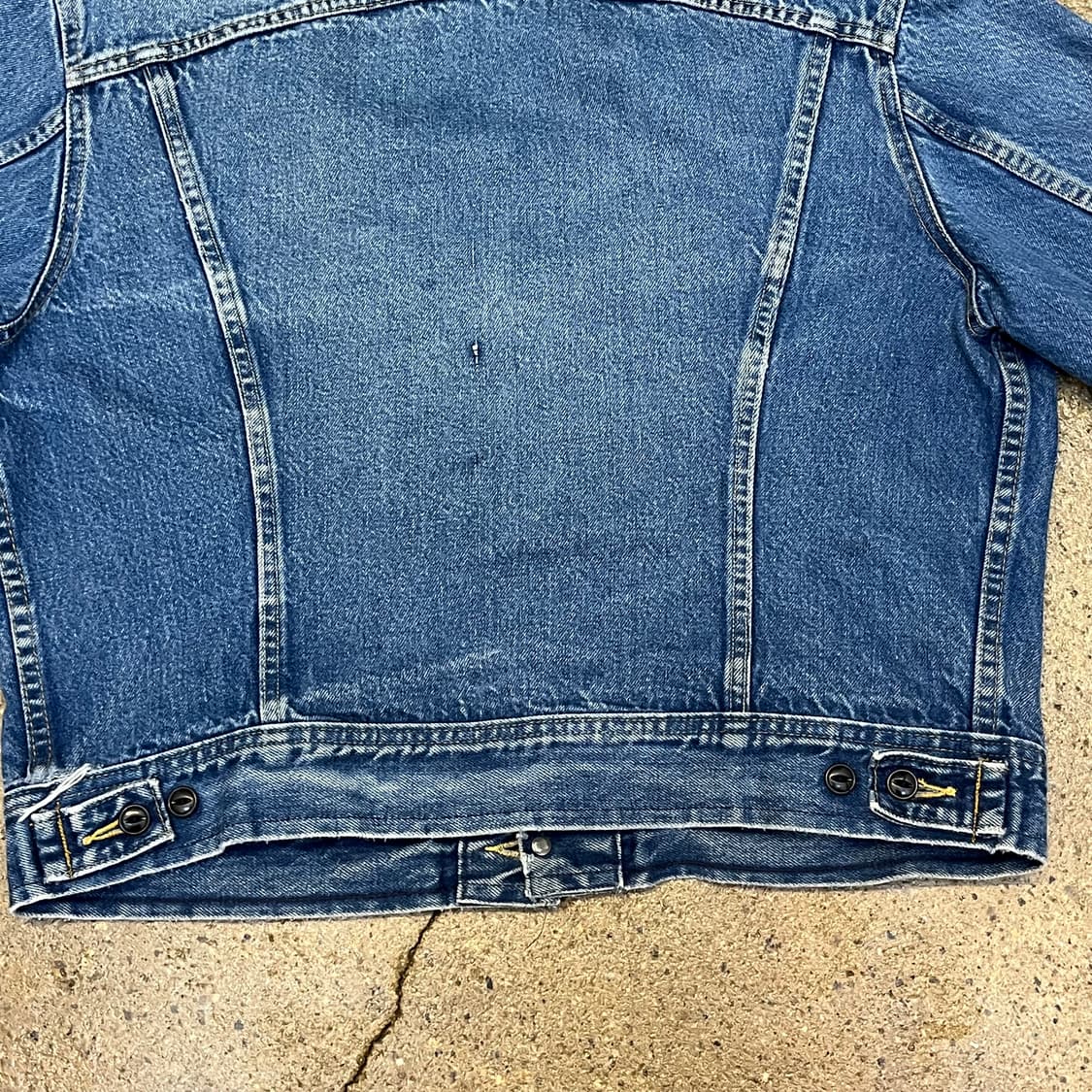 레어 90s Made in USA 빈티지 Lee 리 데님자켓 청자켓 상품이미지8