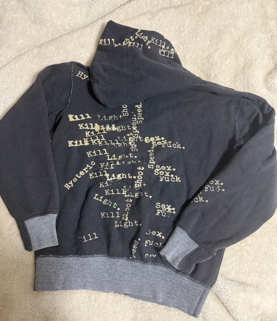 히스테릭 글래머 후드 집업  상품이미지2