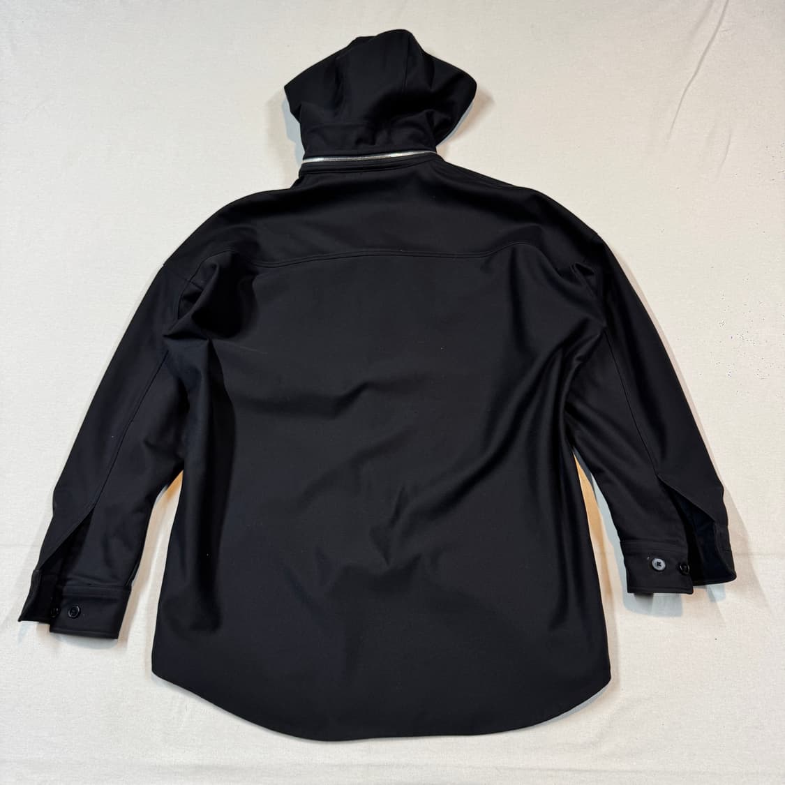 M) ZIO 송지오 버튼다운 오버핏 후드 셔츠 자켓 상품이미지5