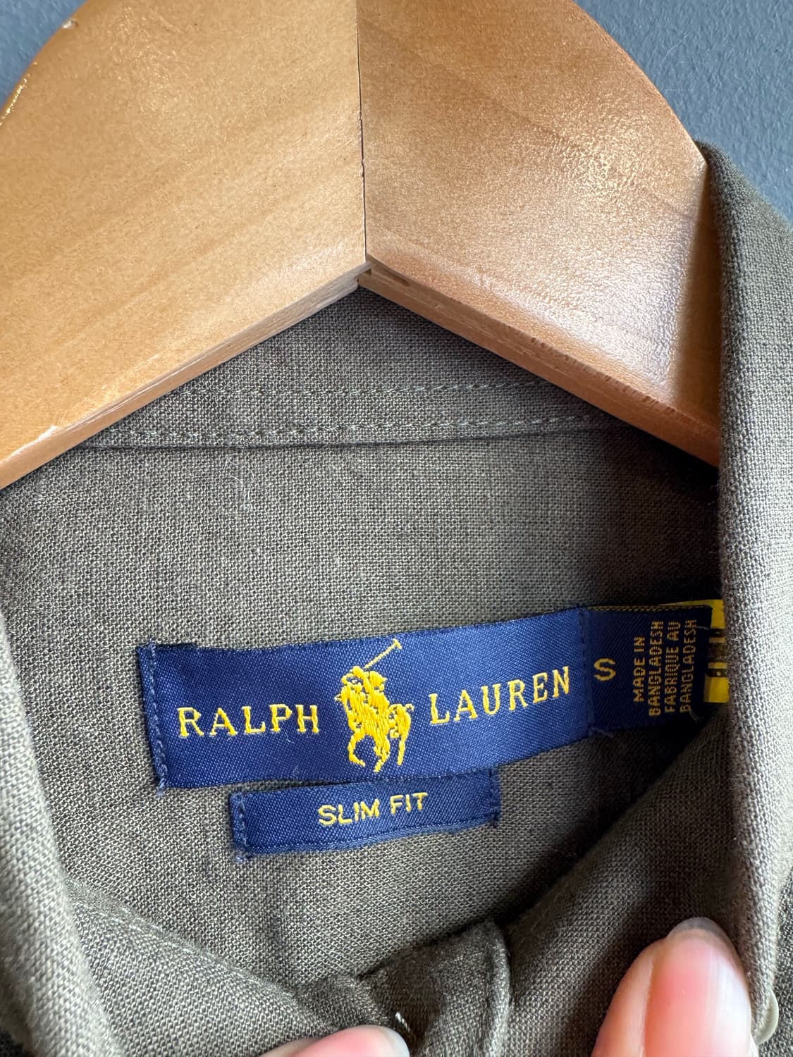 폴로 카키 셔츠 상품이미지2