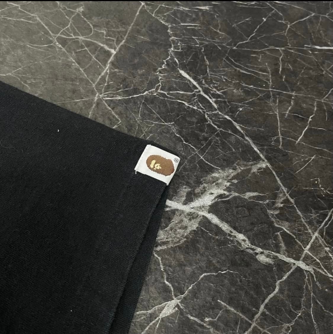 Bape 카모 레터링 티셔츠 L 상품이미지5