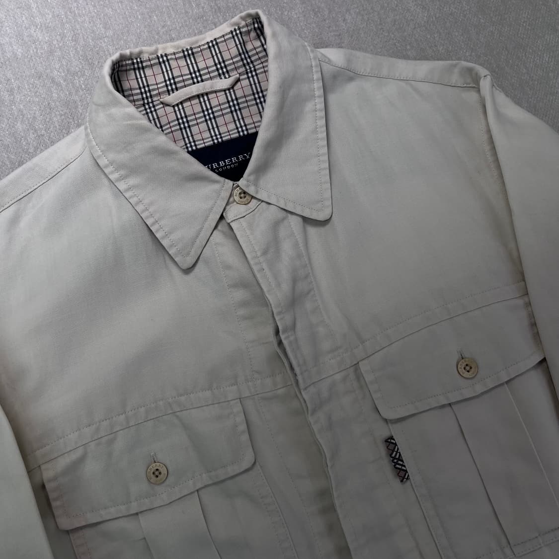 100 버버리 90s 워크셔츠 상품이미지2