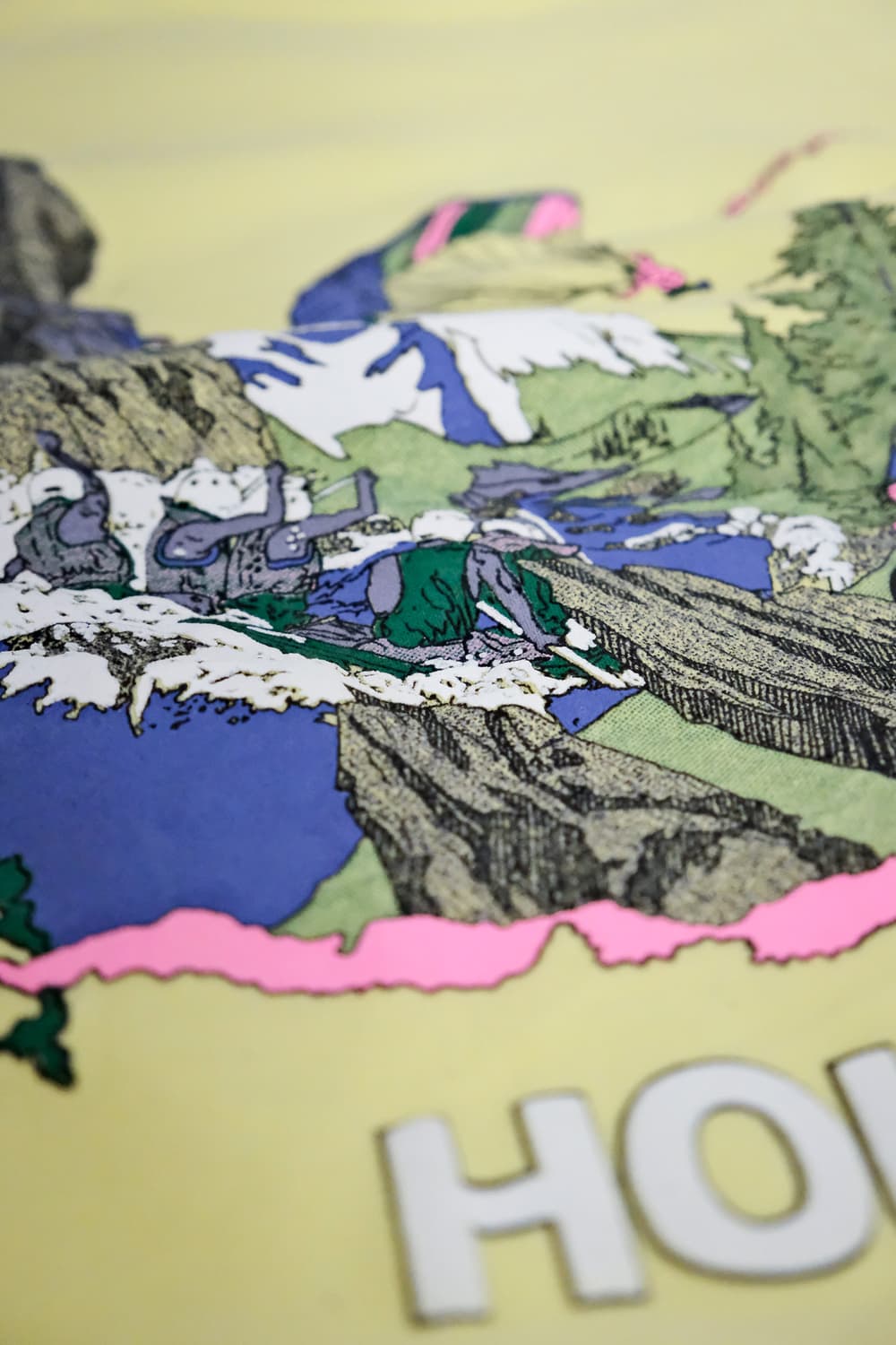 90s 재패니즈 프린팅 스웻 셔츠 95-100  상품이미지10