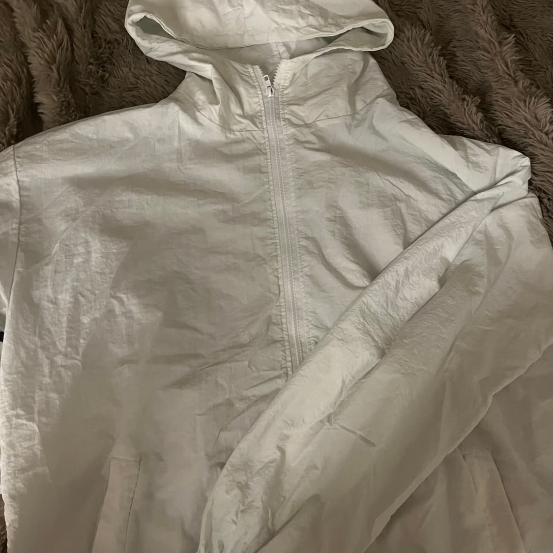 화이트 바람막이 상품이미지1