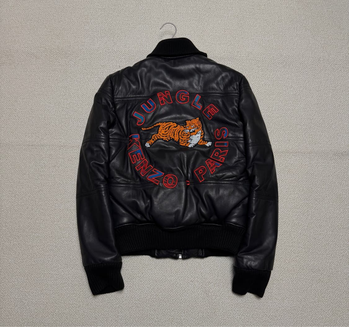 겐조 X H&M 정글 프린트 레더 자켓 상품이미지1