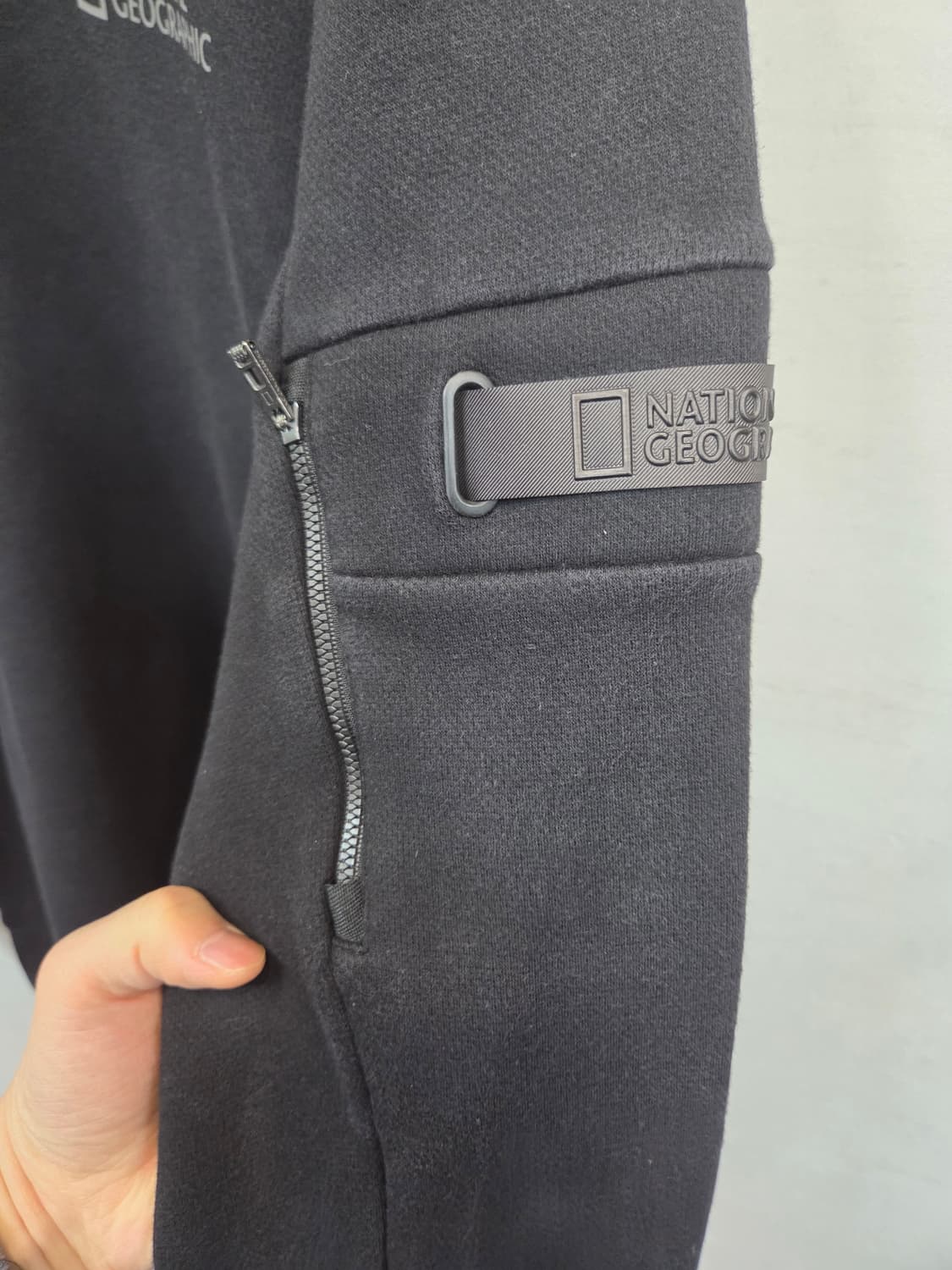 내셔널지오그래픽 소매포켓 약기모 맨투맨 xxxl 상품이미지3