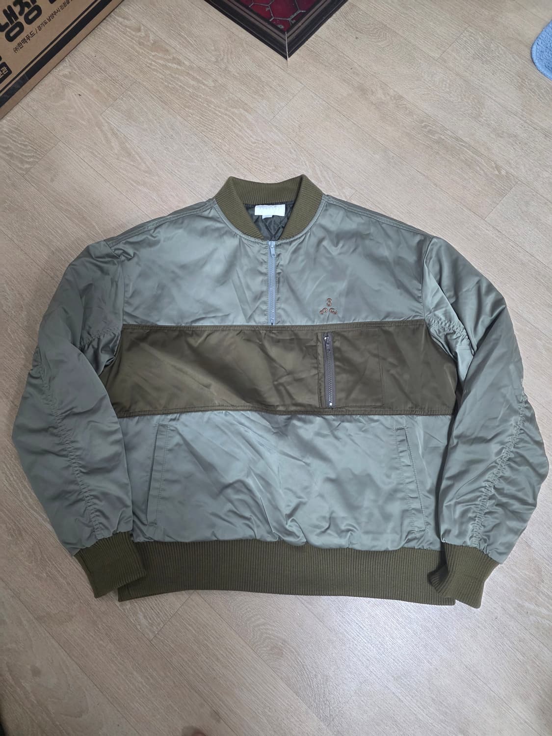 포스 333 풀오버 하프 집업 M 상품이미지1