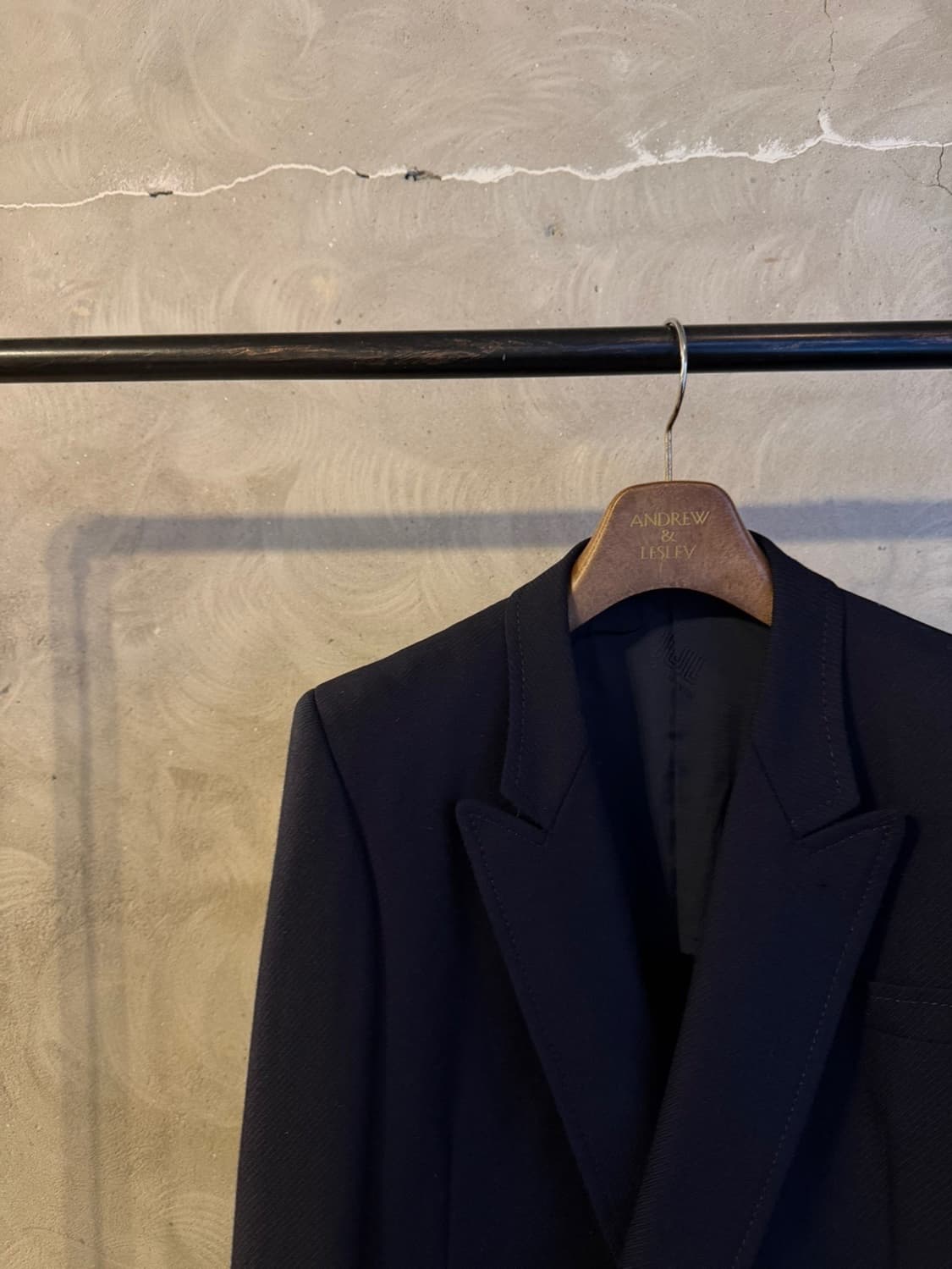 90s 랑방 부티크 캐시미어 블렌디드 자켓 66~77 상품이미지2