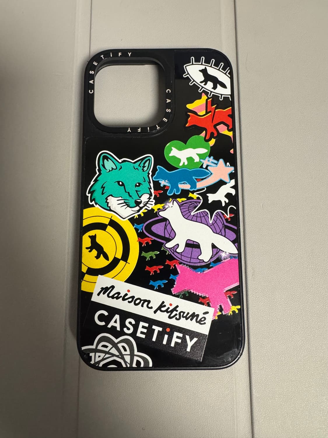 [15프로맥스] 케이스티파이x메종키츠네 케이스 상품이미지1