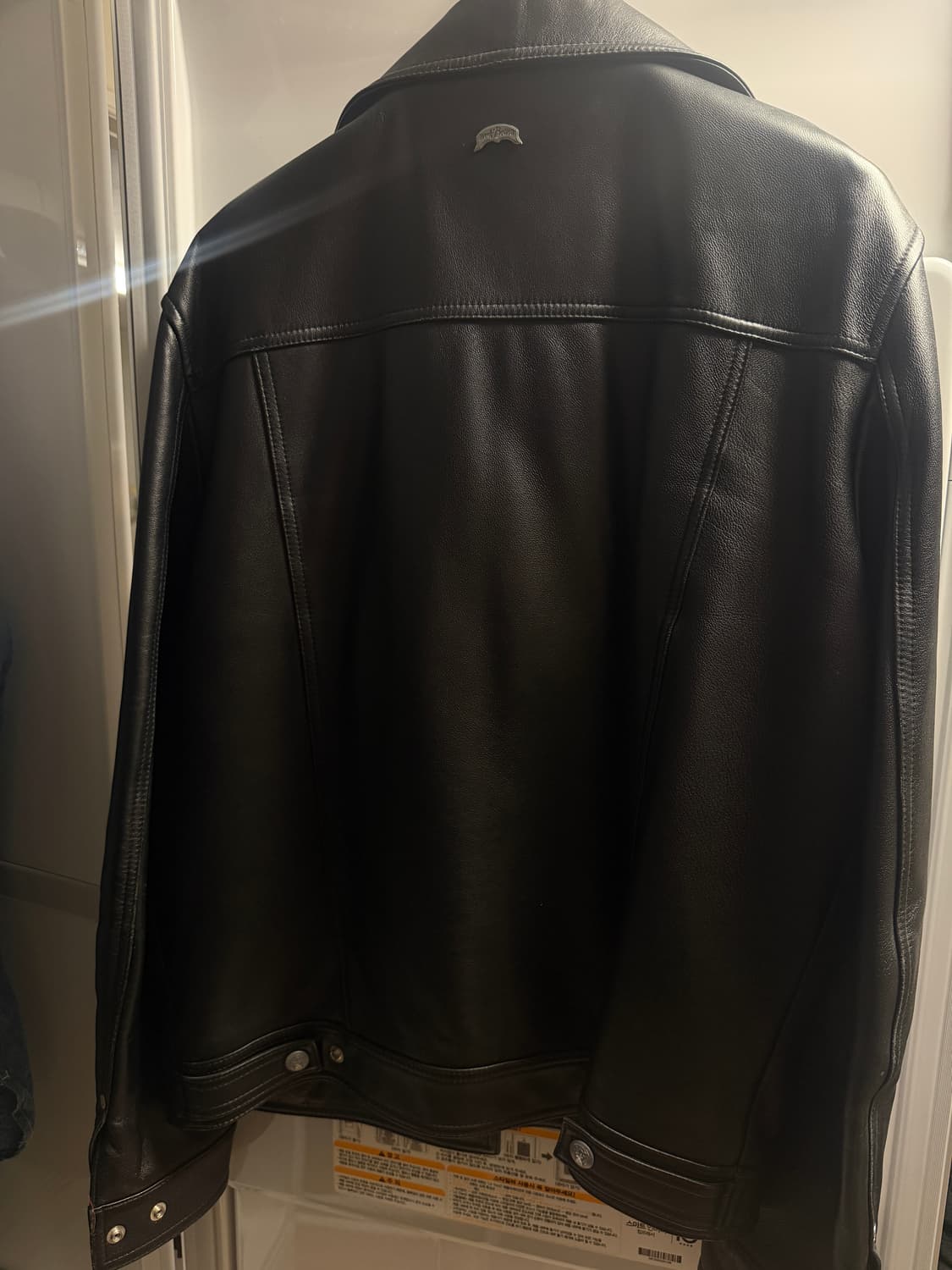 누드본즈 트러커 가죽자켓 XL 상품이미지6