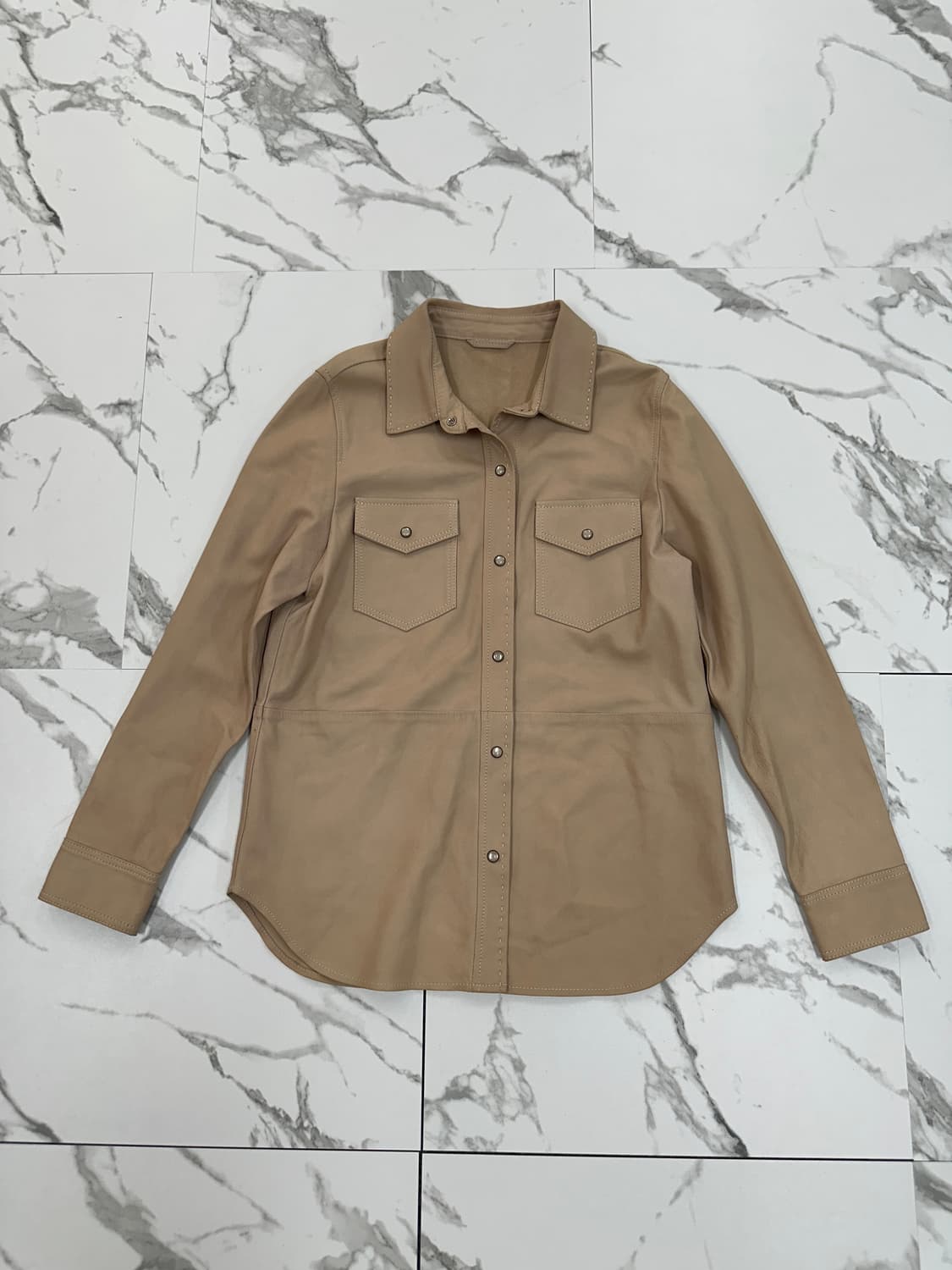 빈티지 양가죽 웨스턴 셔츠 상품이미지1