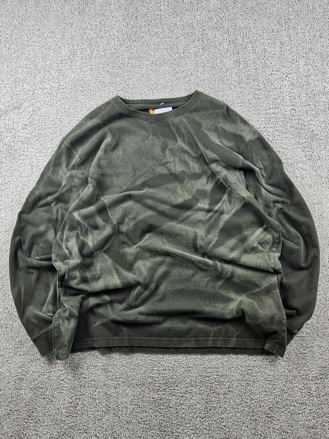 칼하트 다잉 워시드 커스텀 프린팅 롱슬리브 ( XL ) / 10587 상품이미지1