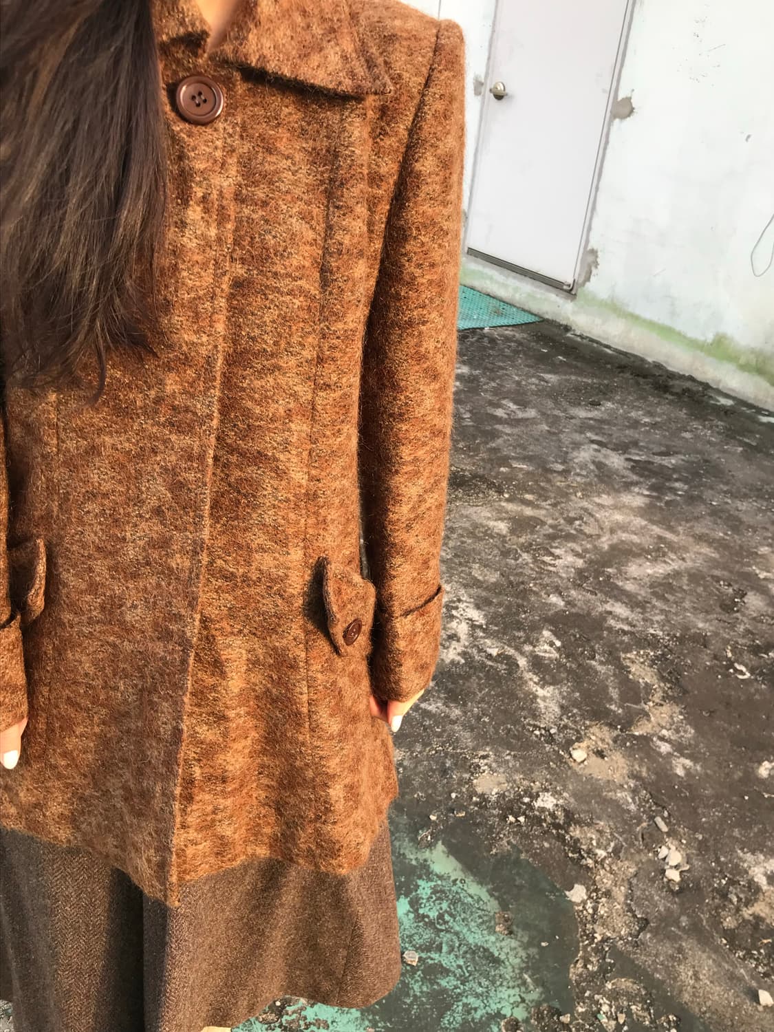 클래식 모카 빈티지 코트 상품이미지6