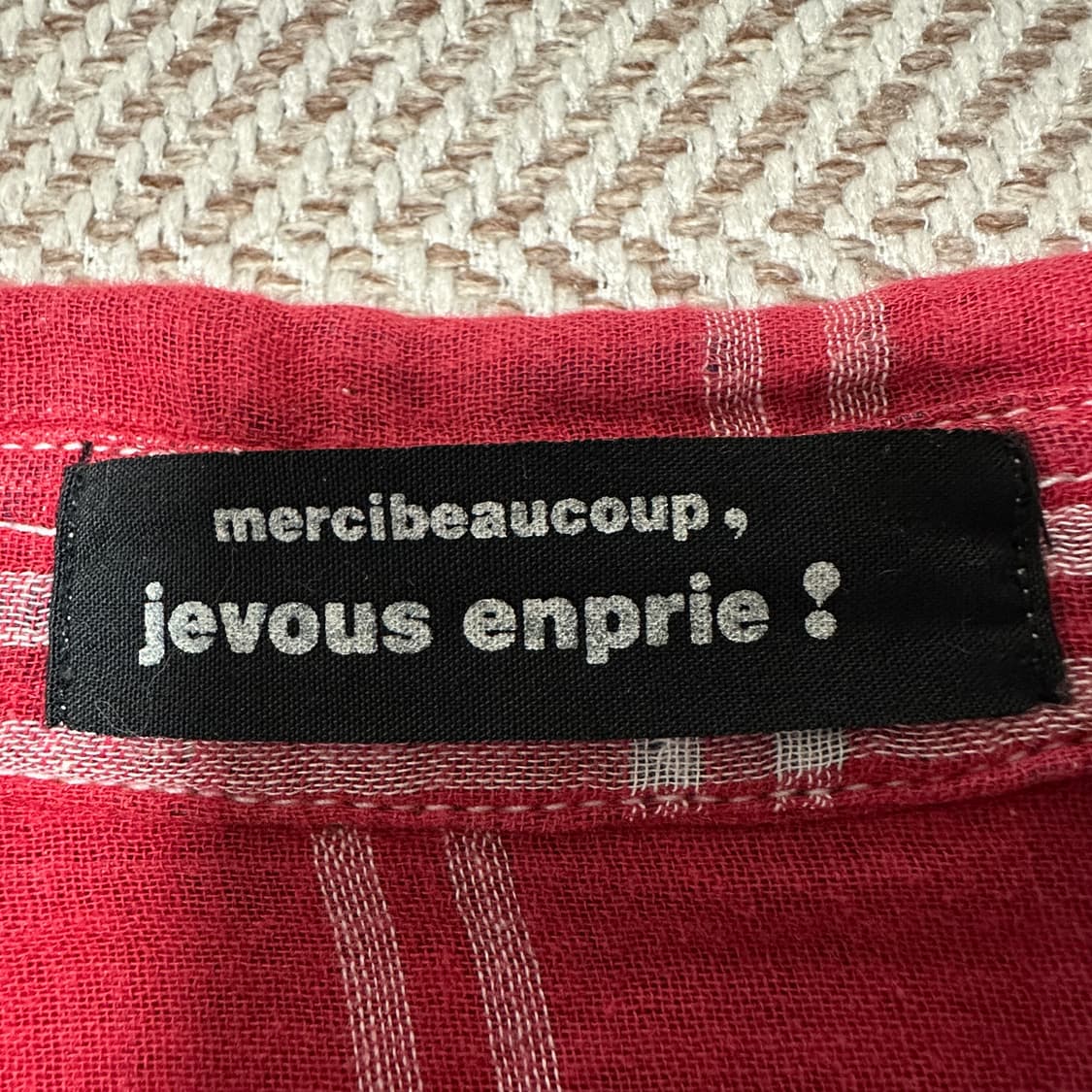 MERCIBEAUCOUP japan shirt 상품이미지3