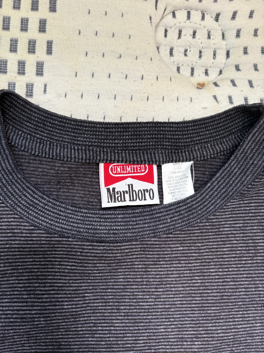 90s Marlboro Stripe t L/XL 상품이미지4
