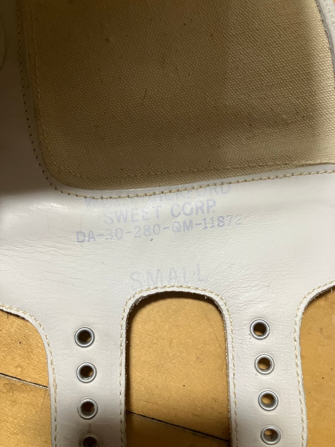 40-50s USAF 미군 ARCTIC 설상 버니 부츠 크림 270 상품이미지9