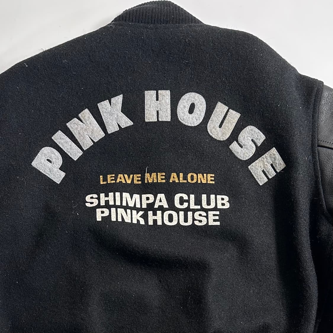 핑크하우스 패치 바시티 자켓 상품이미지5