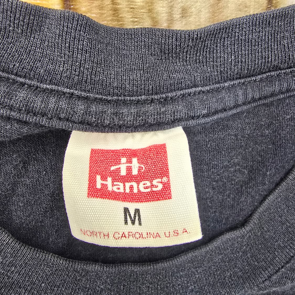 Vintage Hanes 싱글티치 루프휠 티셔츠 M 상품이미지3
