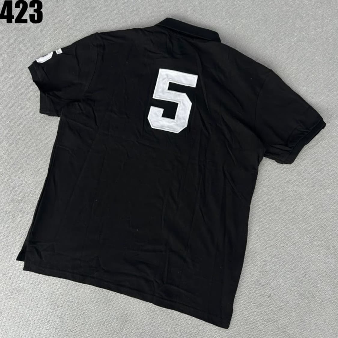 폴로 랄프로렌 뉴욕 블랙 반팔 폴로티 치프키프 XL 상품이미지4