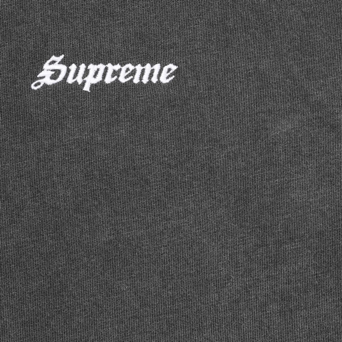 Supreme Washed S/S Top Black 상품이미지2