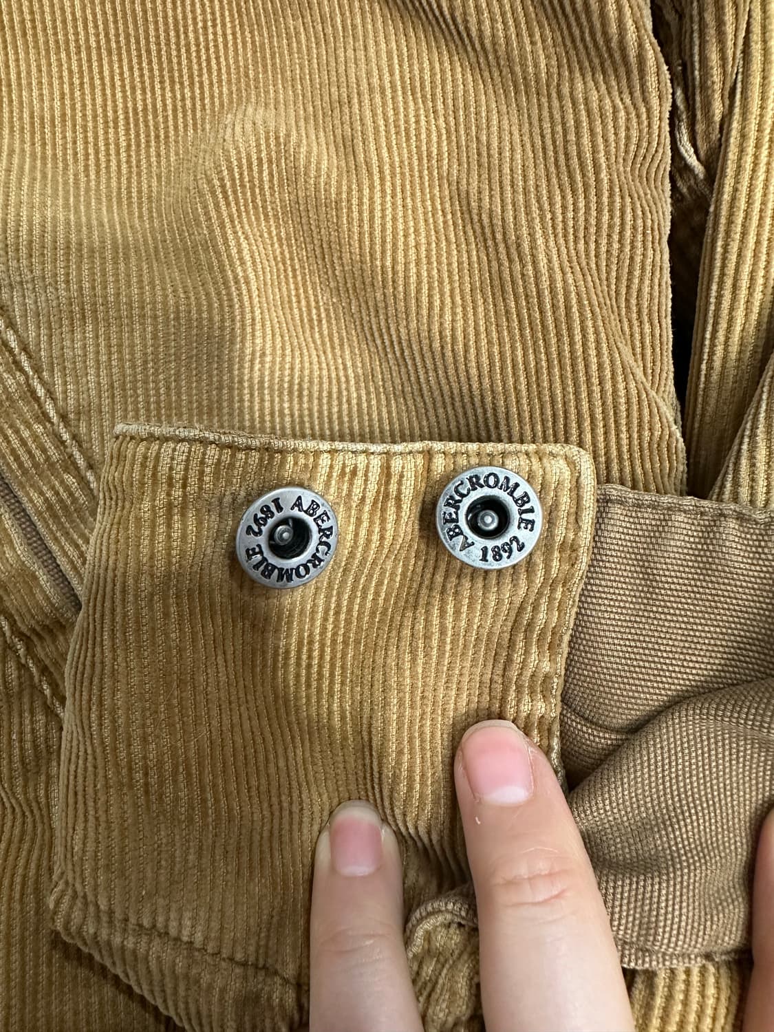 아베크롬비 앤 피치(Abercrombie&Fitch)빈티지 코듀로이자켓 상품이미지4