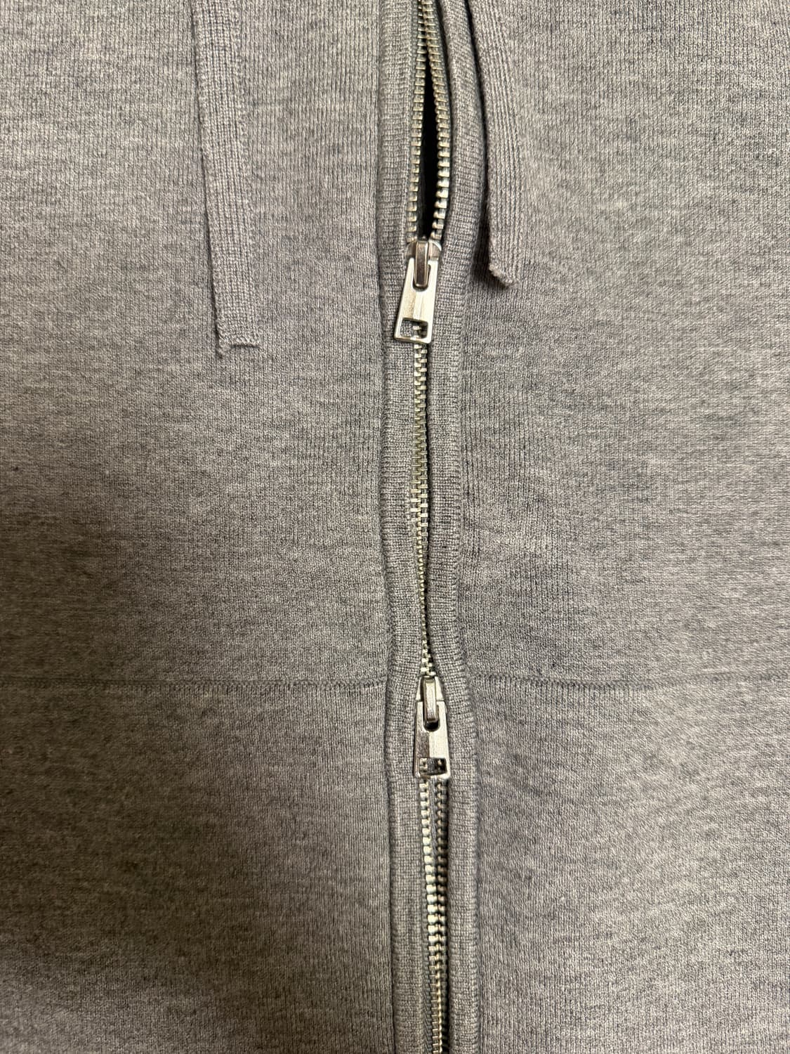 COS 릴렉스드핏 그레이 후드 집업 L 상품이미지3