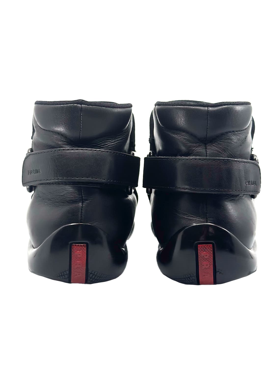 Prada Sport Strap Leather Boots/ Uk 5.5  상품이미지5