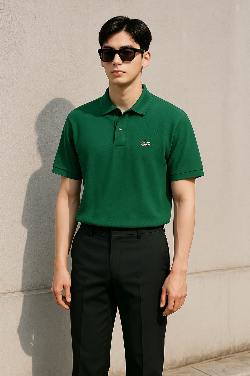 라코스테. 남자 클래식 핏 반팔 폴로 셔츠 상품이미지1