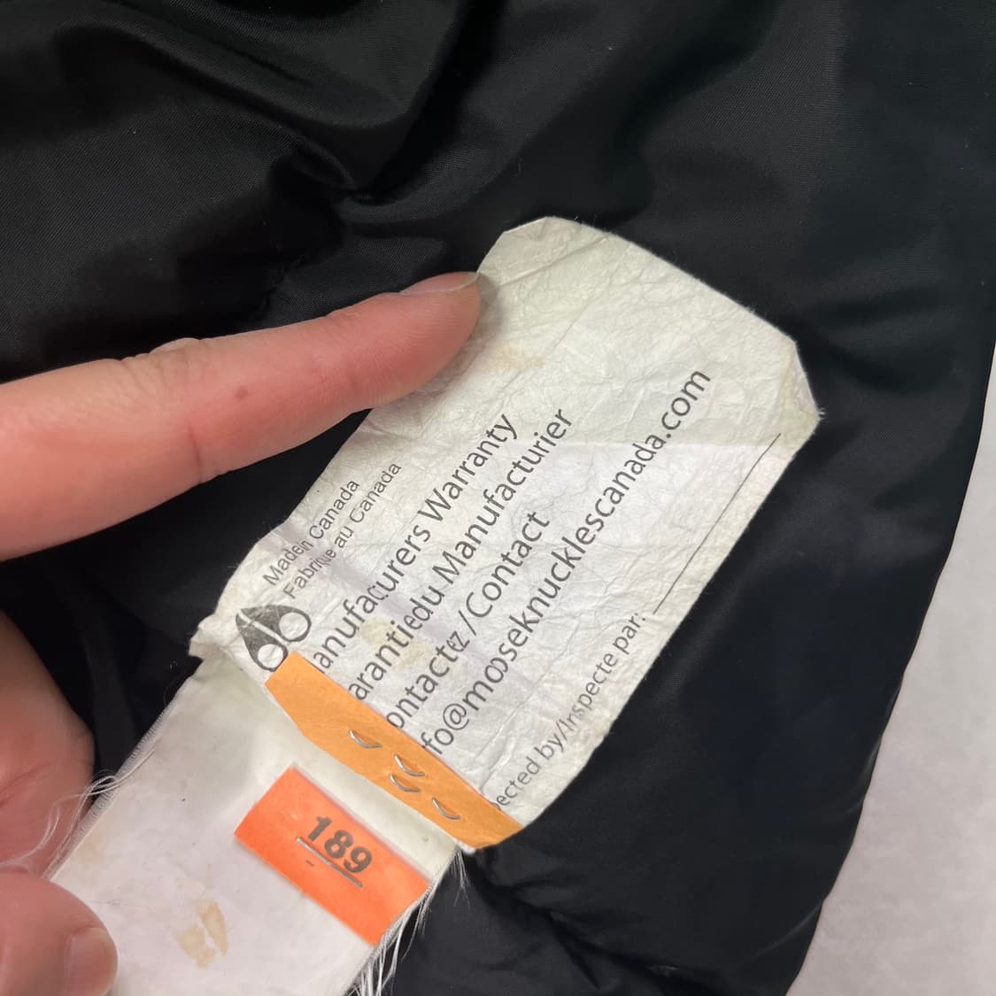 100 무스너클 스틸링 패딩 상품이미지6