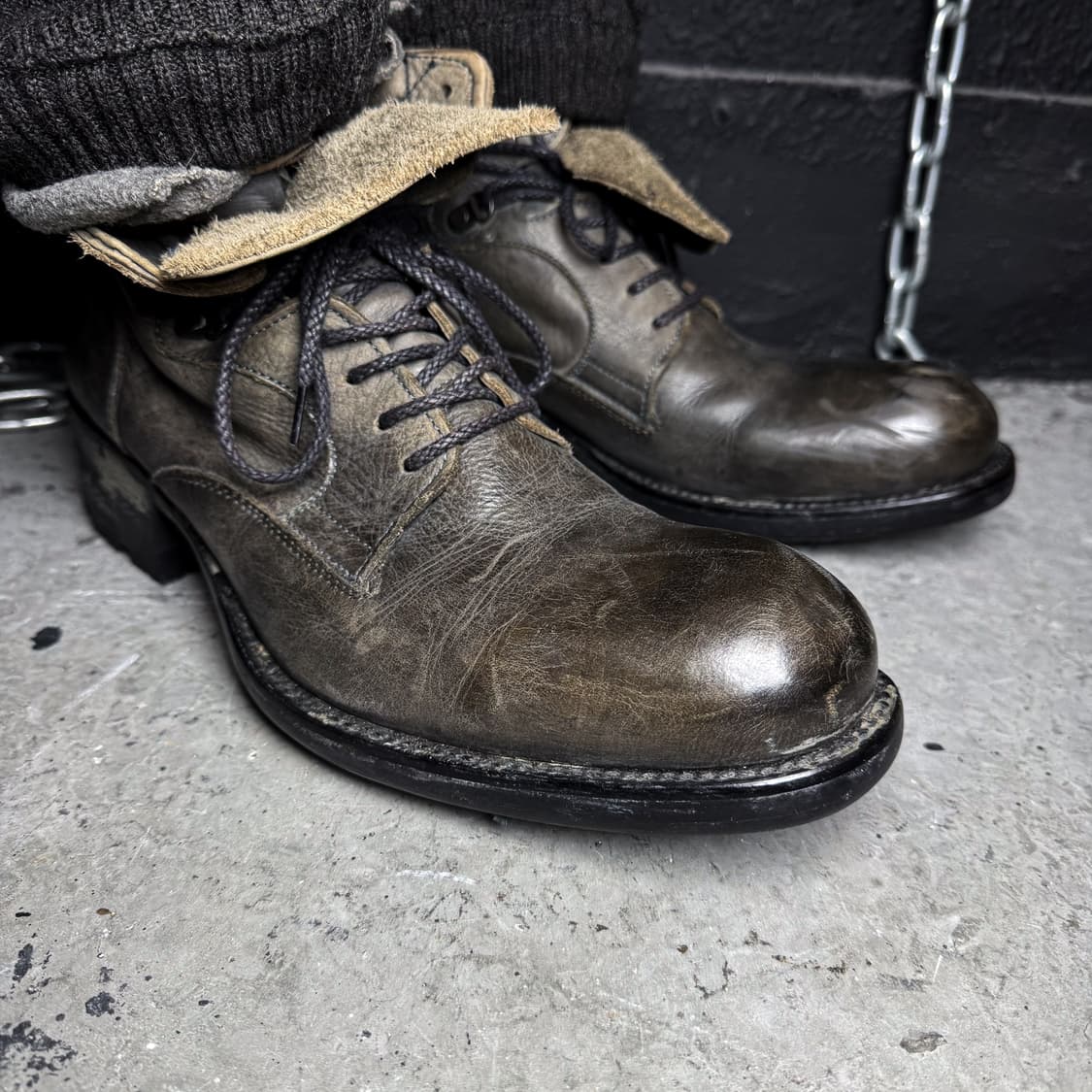 alfredoBANNISTER – Leather Boots 상품이미지7