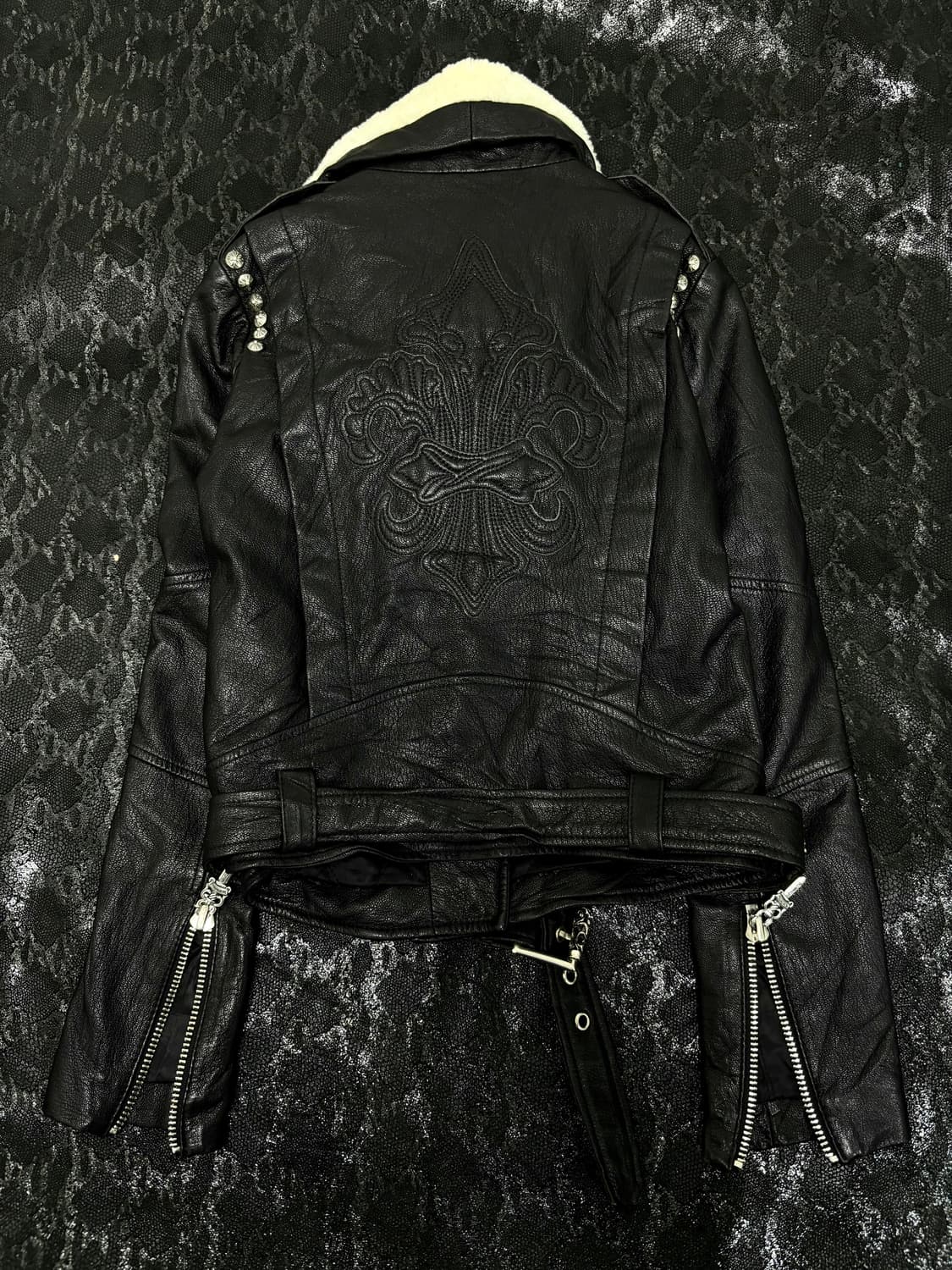  00’s Archive Cross Patch Side Zipper De 상품이미지1
