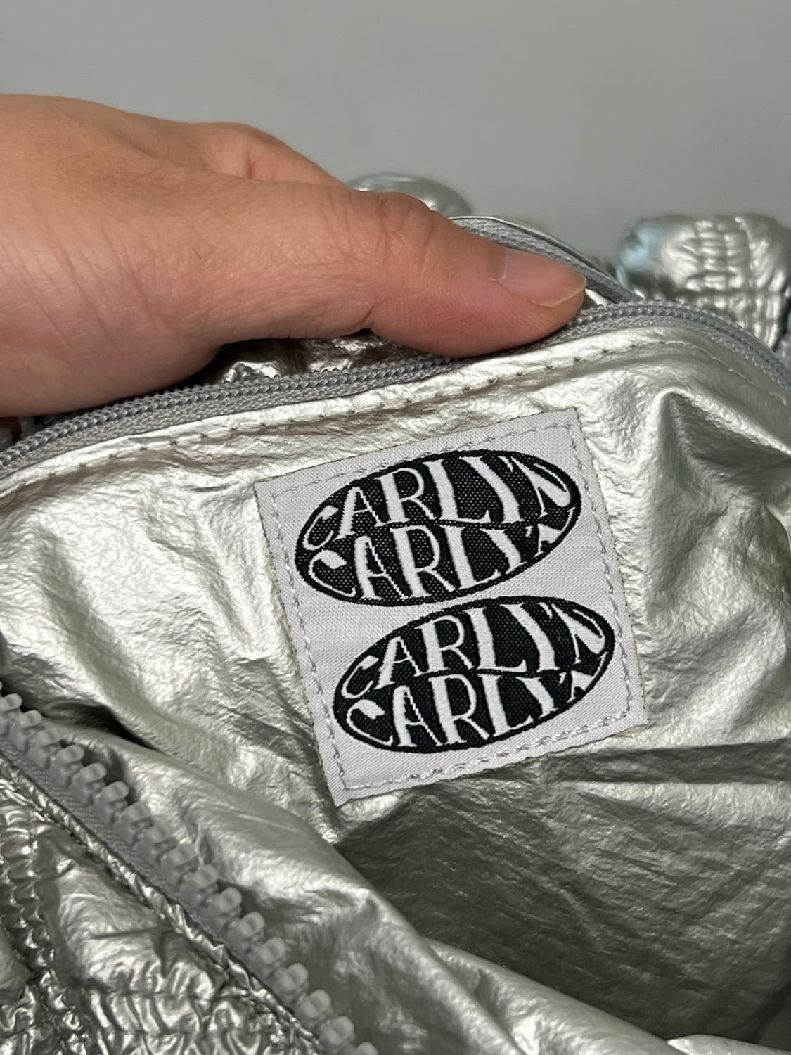 (OS) 칼린 포잉백 실버 상품이미지4