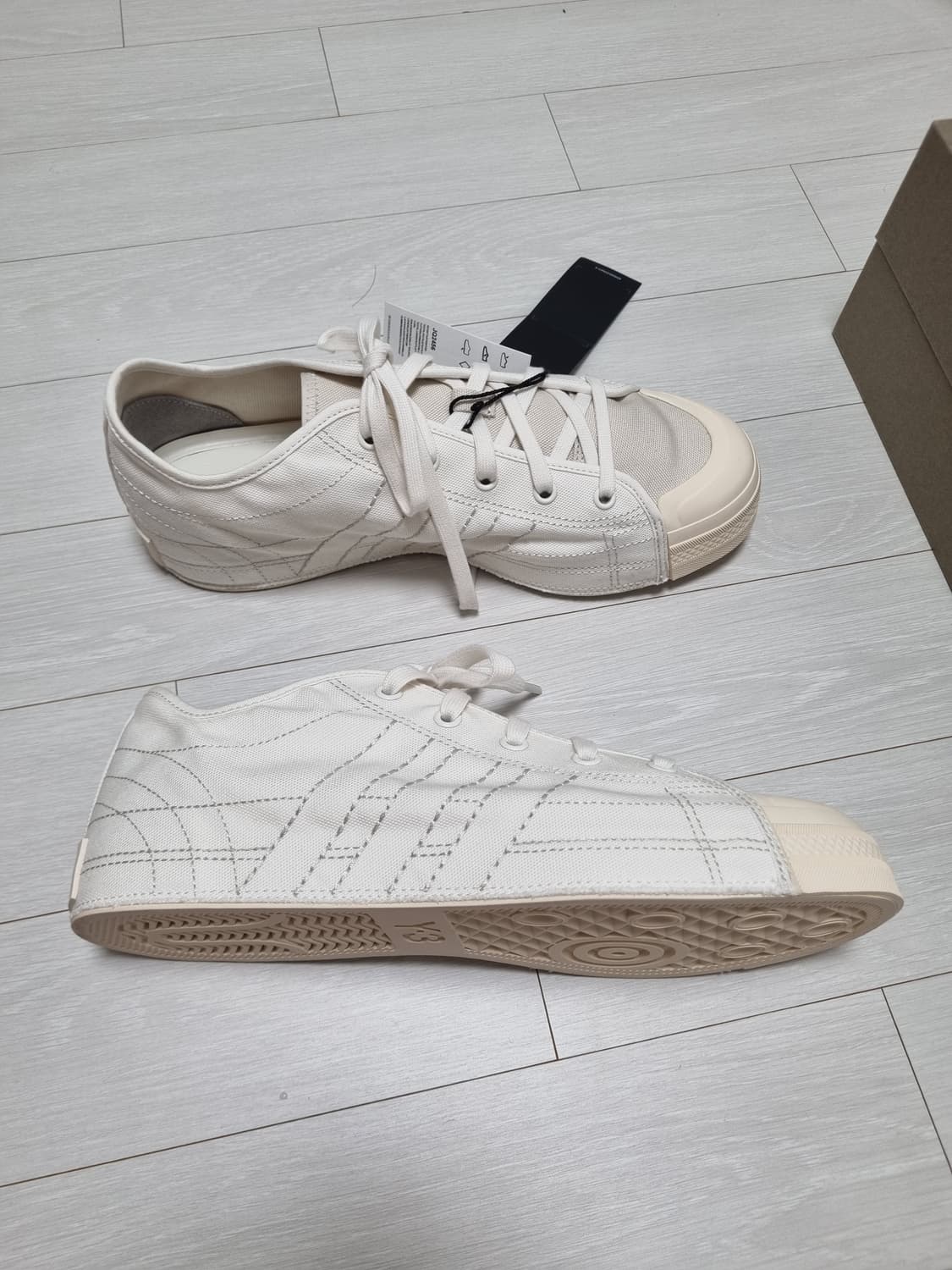 [290] Y-3 니짜 로우 오프화이트 (참고: 슈퍼스타,재팬,컨트리) 상품이미지4