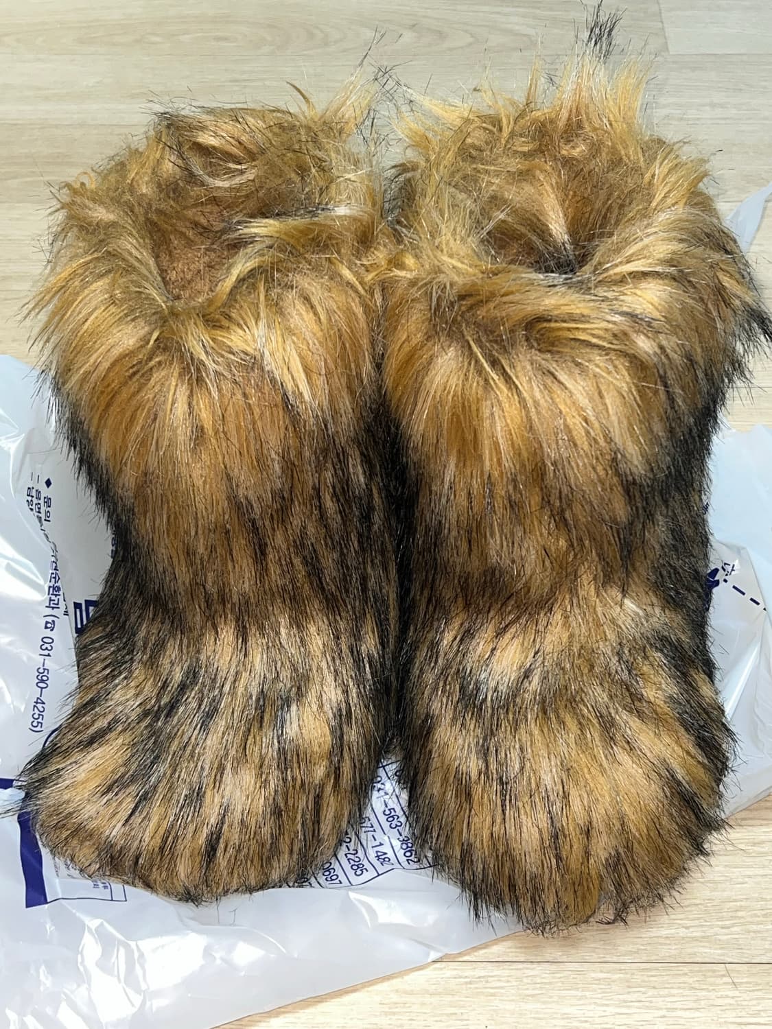 (250)털신발팔아요 상품이미지1