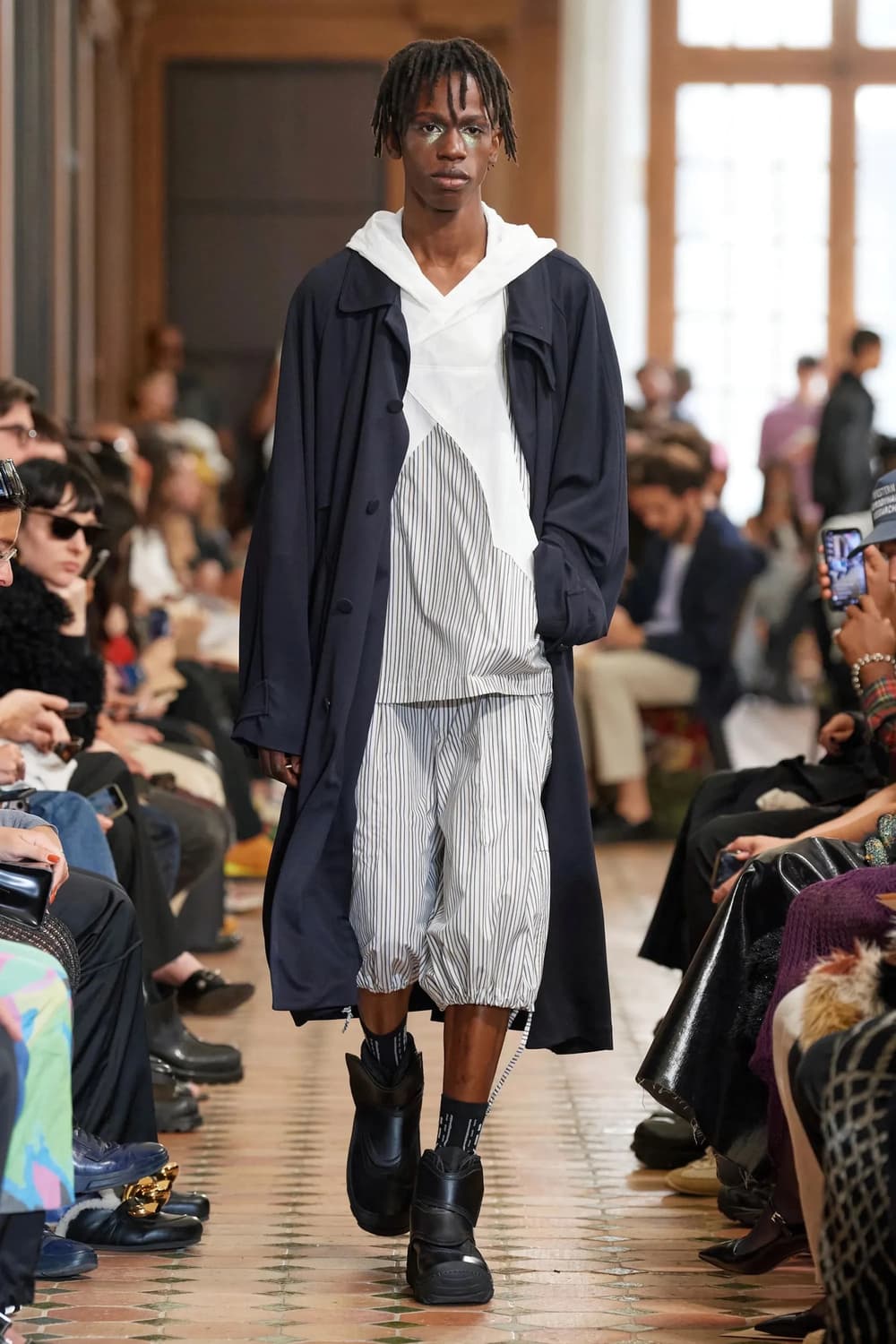 [48] 키코 코스타디노브 KK 코트 02 crow black 상품이미지10