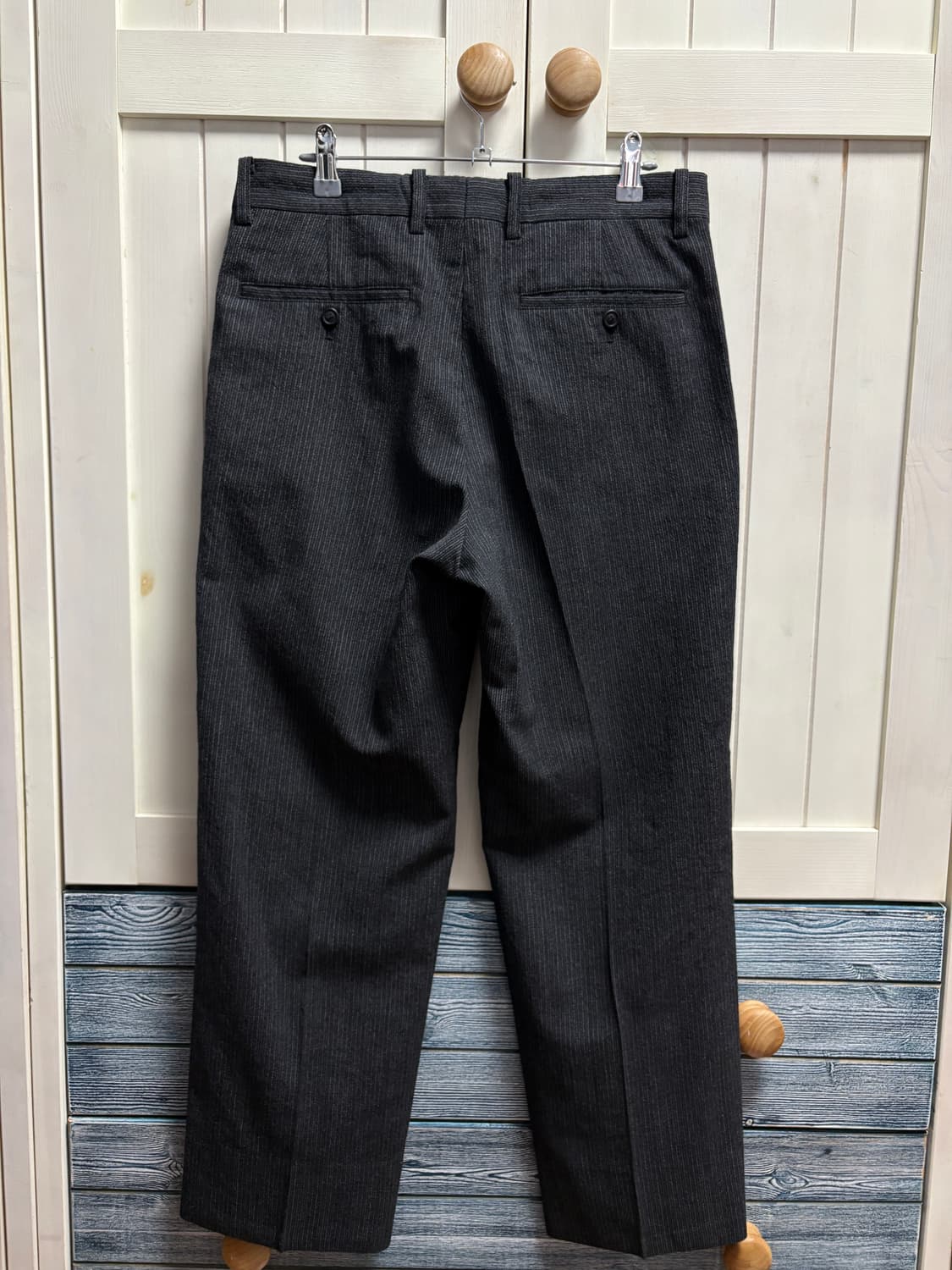 90s 90년대 이세이미야케 스트라이프 울 팬츠  상품이미지3