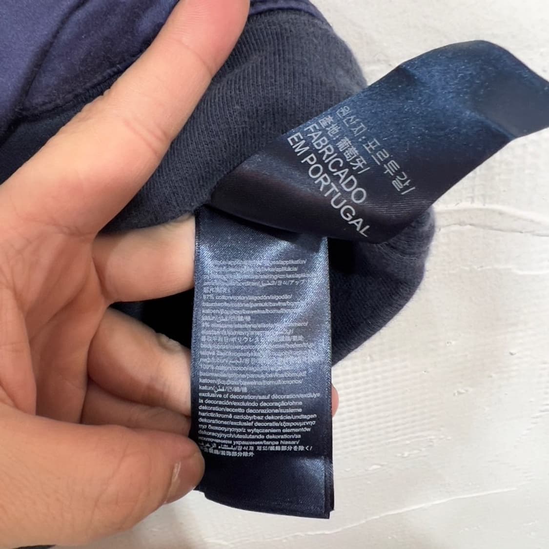 타미힐피거 콜렉션 프린팅 세미크롭 반팔티 상품이미지6