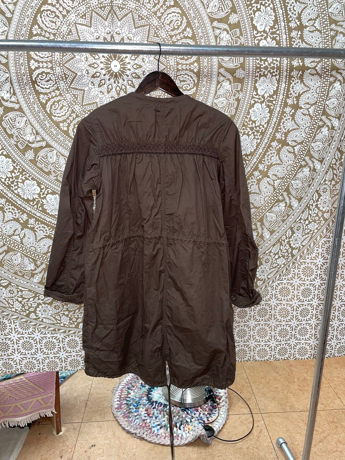 썰스데이아일랜드 여성 에스닉 롱 야상자켓  상품이미지6