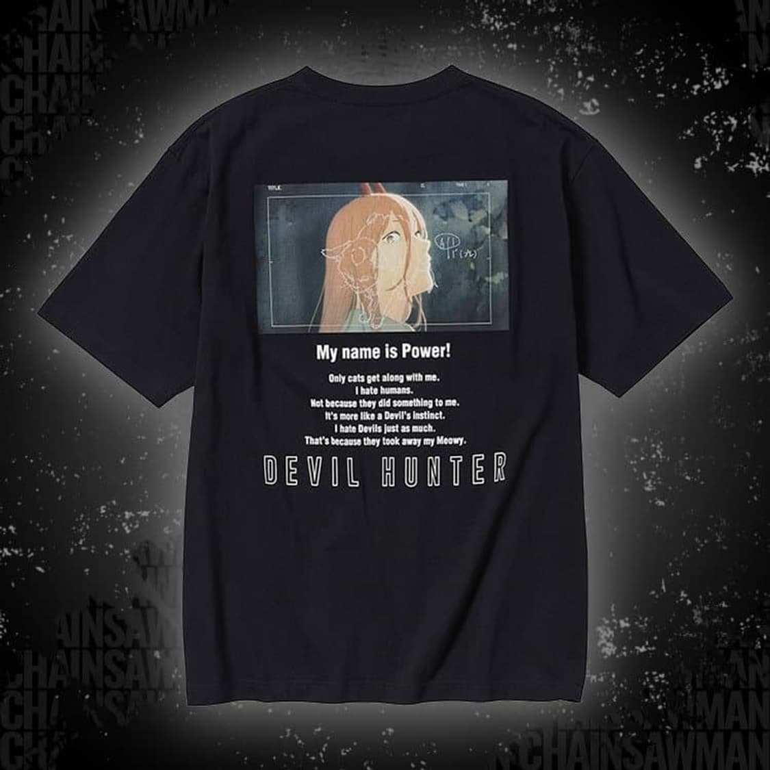 체인소맨 반팔티 상품이미지2