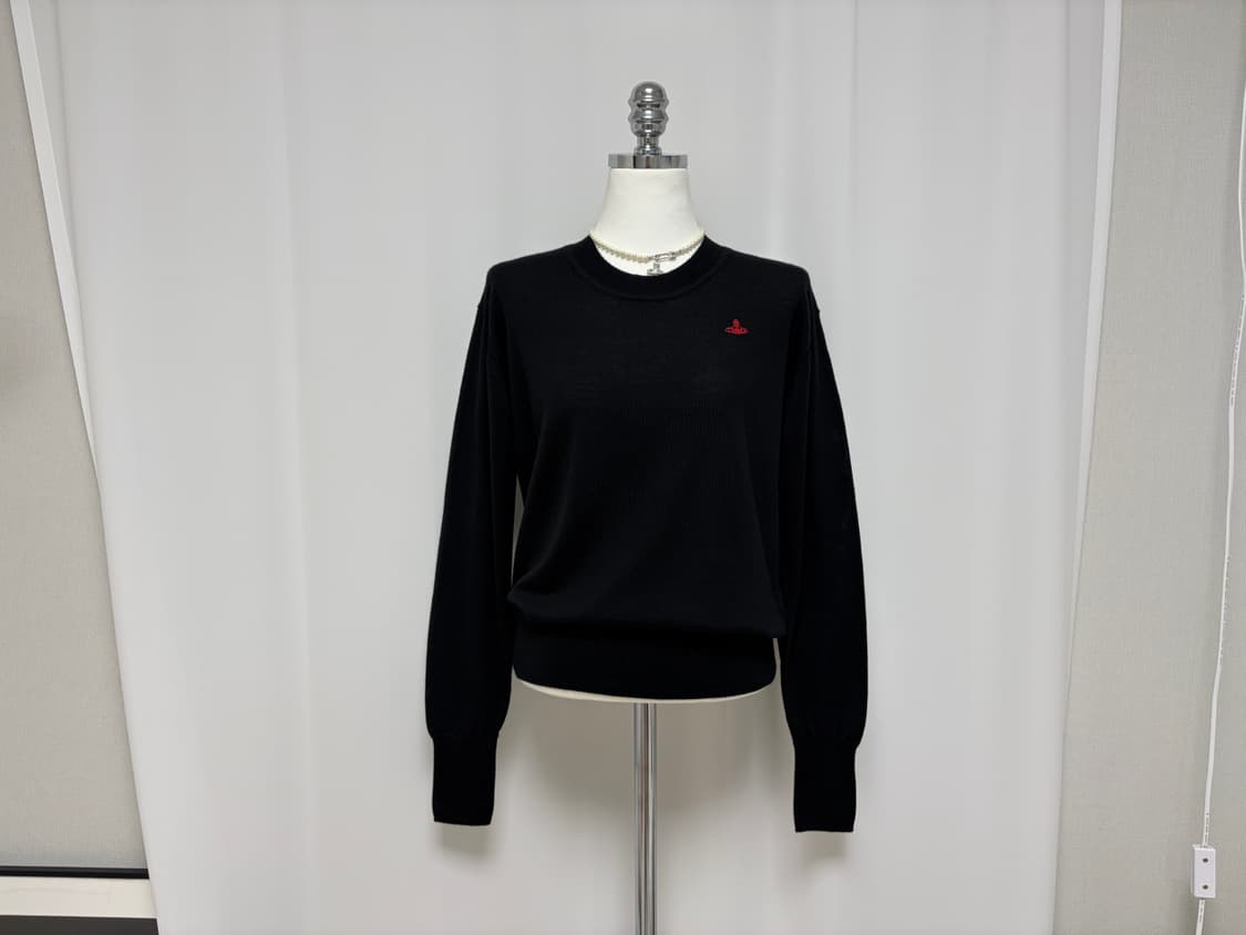 비비안웨스트우드 레드라벨 울 라운드넥 니트 상품이미지5