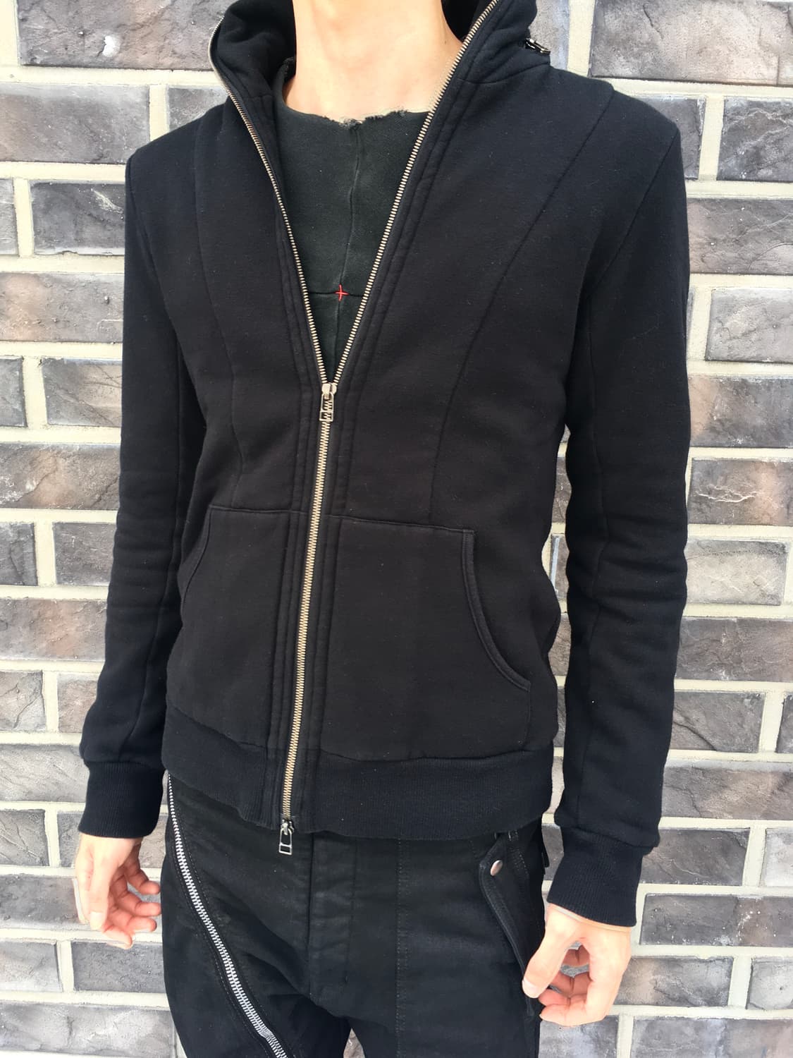     junhashimoto High Neck Zip Hoodie 상품이미지1