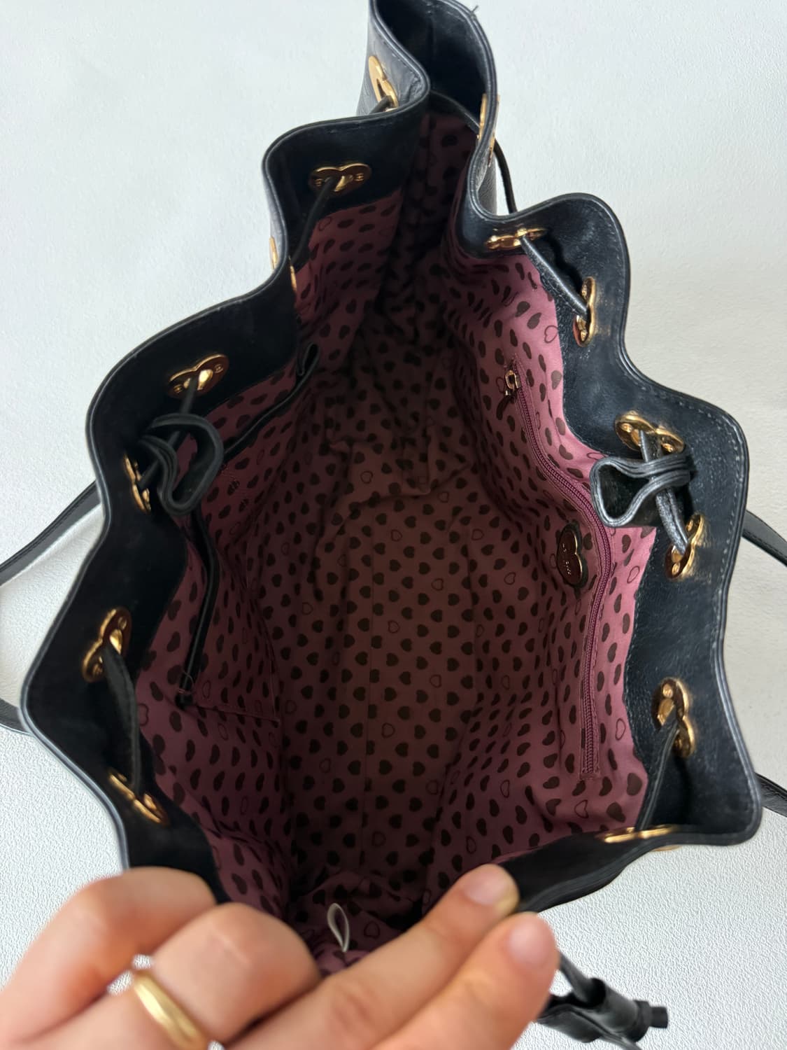 러브캣(LOVECAT) 레더 숄더백 상품이미지6