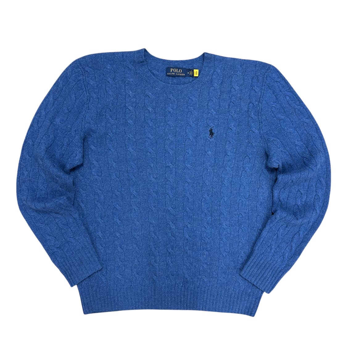 폴로 울 캐시미어 케이블니트(M) 상품이미지1