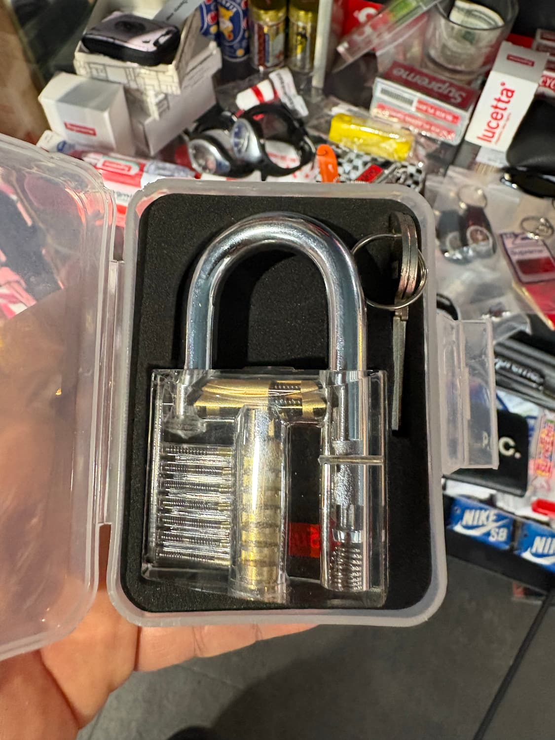 슈프림 투명락 20ss 상품이미지2