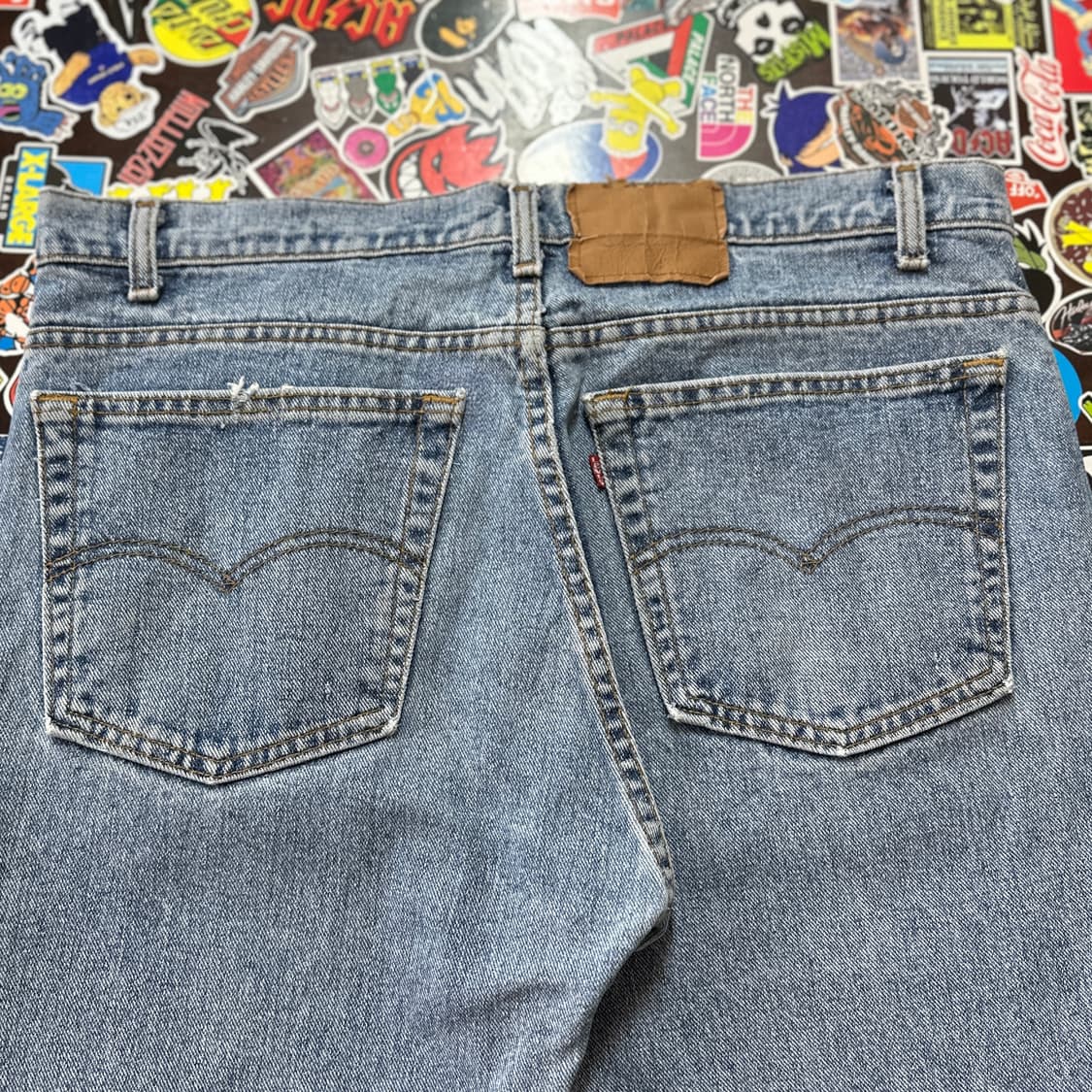 9~00s USA 리바이스 505 블루 진 데님 팬츠 38 상품이미지6