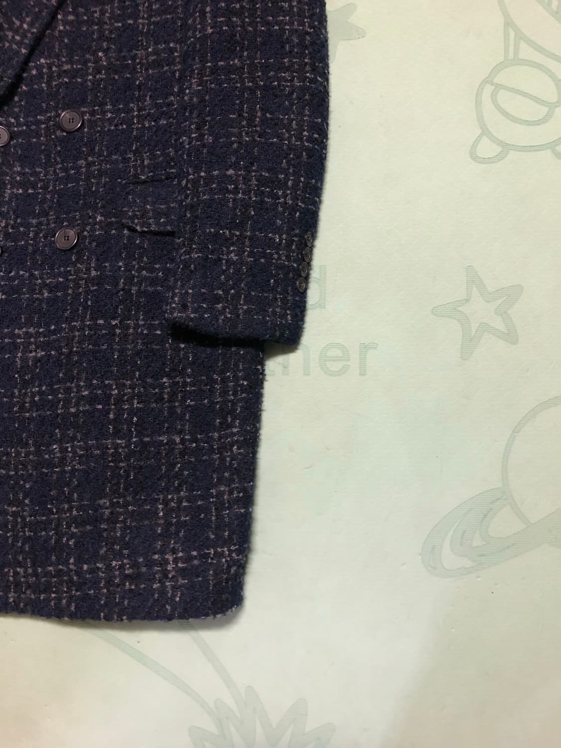 (초특가)편집샵 더블브레스트 헤링본 더블코트/몽클레어 타임 솔리드시스템 상품이미지3